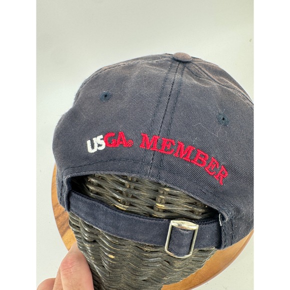 US Open 2011 Congressional Golf Hat Cap Navy‎ Blue USGA Member Adjustable Strap - Picture 6 of 9
